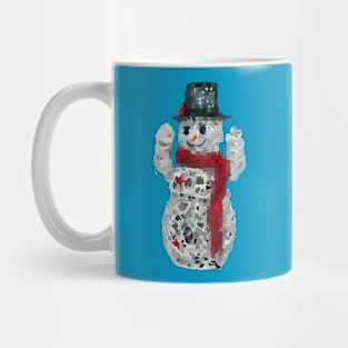 Digital Snowman Mug